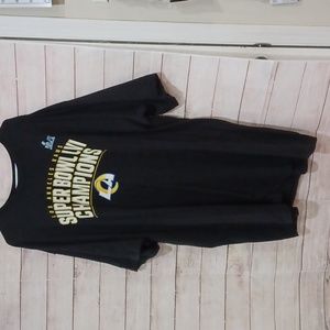 Fanatics 3XLT 100% cotton t-shirt. LA Rams Superbowl Champs